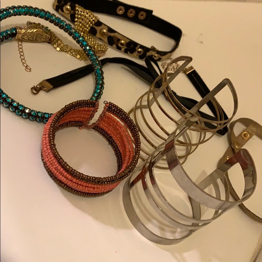 Miscellaneous Jewelry (chokers and bracelets)